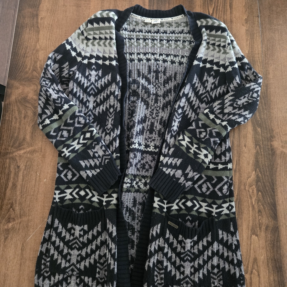 Roxy Open Front Cardigan